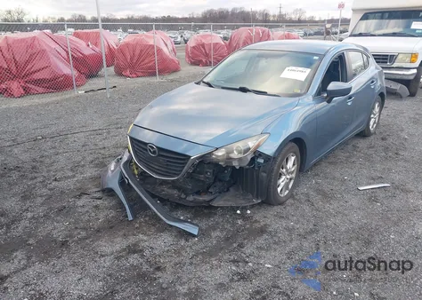 2014 Mazda Mazda3 I Touring from USA, damaged, VIN JM1BM1L70E1146928